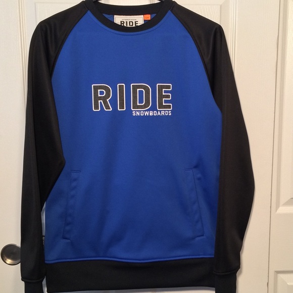 ride tops snowboard pullover euc size s poshmark